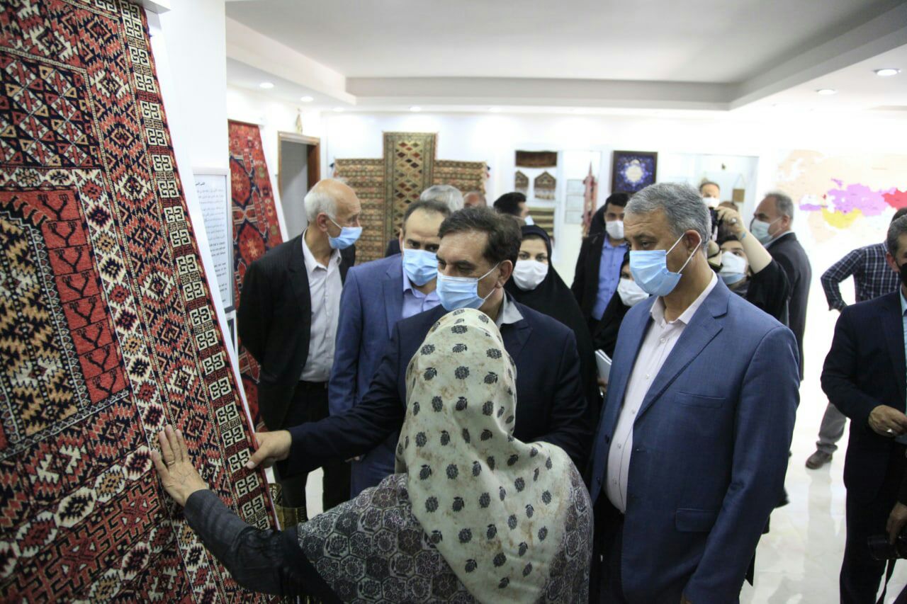 افتتاح موزه هنرهای سنتی و دست بافته‌های داری ترکمن در شهرستان گنبدکاووس